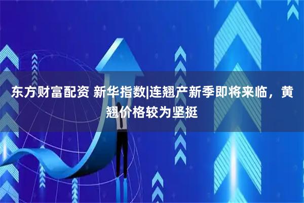 东方财富配资 新华指数|连翘产新季即将来临，黄翘价格较为坚挺
