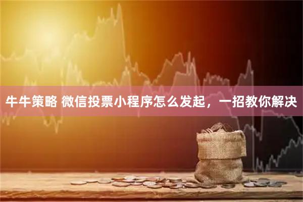 牛牛策略 微信投票小程序怎么发起，一招教你解决