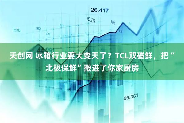 天创网 冰箱行业要大变天了？TCL双磁鲜，把“北极保鲜”搬进了你家厨房